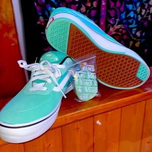 Kyle walker vans mint green brand new never worn to big still in original box